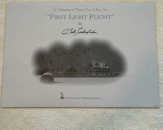BT6 - $250. Bob Timberlake "First Flight". Unframed. In Original Packaging. Signed & Numbered. #1167/7755 (Selling from Bob Timberlake currently for $650.)