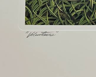 BT10 - $250. Bob Timberlake "Volunteers". Unframed. In Original Packaging. Signed & Numbered. #1167/1250. (Selling from Bob Timberlake currently for $775.)