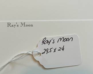 BT2 - $250. Bob Timberlake "Ray's Moon". Unframed. In Original Packaging. Signed & Numbered. #1167/5713. (Selling from Bob Timberlake currently for $650.)