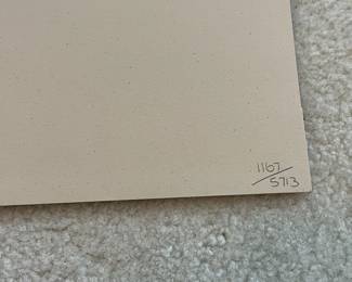 BT2 - $250. Bob Timberlake "Ray's Moon". Unframed. In Original Packaging. Signed & Numbered. #1167/5713. (Selling from Bob Timberlake currently for $650.)