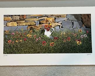 BT10 - $250. Bob Timberlake "Volunteers". Unframed. In Original Packaging. Signed & Numbered. #1167/1250. (Selling from Bob Timberlake currently for $775.)