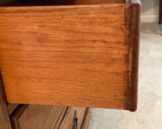 C99 - $60. Harvest Oak Dresser. Measure 56" wide x 19.5" deep x 33.5" tall. Good condition.