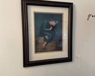 C82 - $25. Framed Print. Measures 19.5" x 23".