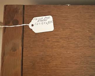 C99 - $60. Harvest Oak Dresser. Measure 56" wide x 19.5" deep x 33.5" tall. Good condition.