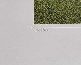 BT11 - $150. Bob Timberlake "Whitewashed". Unframed. In Original Packaging. Signed & Numbered. #1167/1500. (Selling from Bob Timberlake currently for $400.)