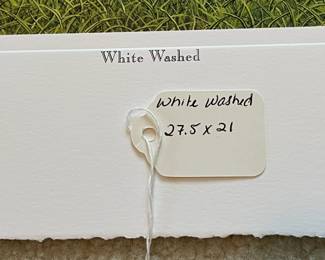 BT11 - $150. Bob Timberlake "Whitewashed". Unframed. In Original Packaging. Signed & Numbered. #1167/1500. (Selling from Bob Timberlake currently for $400.)