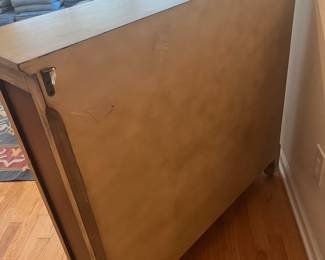 C5 - $95. Narrow Entry Cabinet. Measures 41" wide x 11" deep x 37.5" tall.