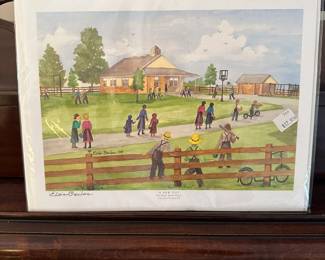 C84 - $12. Elsie Beiler "A New Day" signed print.