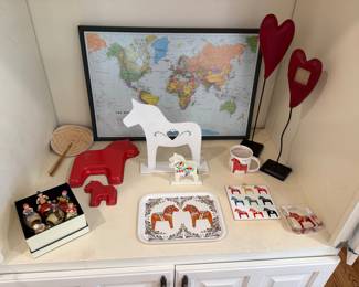 A large collection of Swedish pieces.