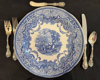 Four 5 piece place settings of Francis the 1st