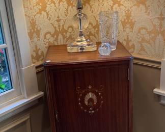 Pair of sheet music cabinets