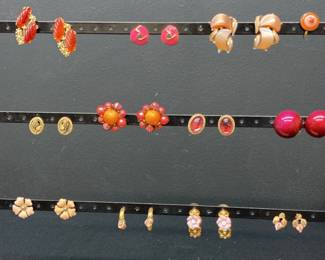 Pretty In Pink Earrings Clip Ons And Post