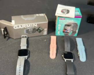 2 Smart Watches Not Turned Or Tested
