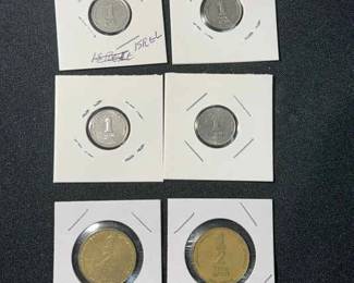 9 Foreign Coins