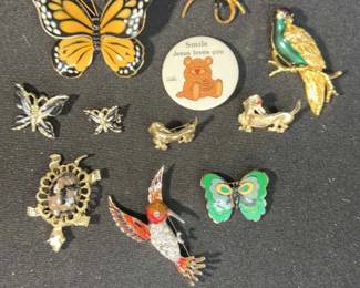 Brooches For The Animal Lover