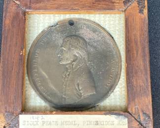 Sioux Peace Medal 