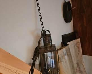 Hanging Lamp/Lantern with Chain