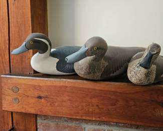 Wood Carved Duck Decoys - Jobes