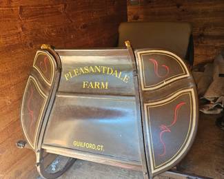 Pleasantdale Farm Guilford, CT Sleigh