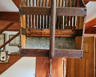 Wooden Cranberry Rake/Scoop