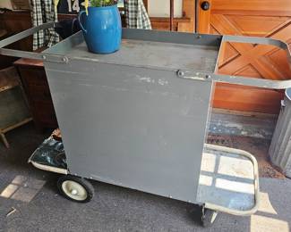 Rolling Metal Cart