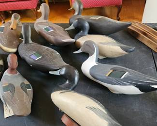 Wood Carved Duck Decoys