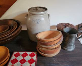 Wooden Mixing Bowls