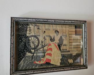 Framed Betsy Ross 1st US Flag