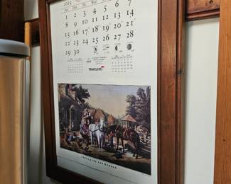 Framed Calendar