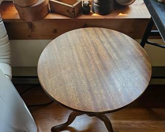 Wood Side Table, End Table