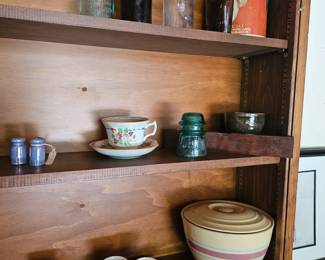 Glass Bottles, Tea cups