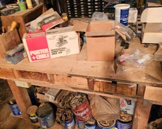 Woodworking supplies, Screws, Power Tools, Sander