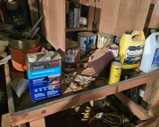 Wood Shop Tools and Supplies