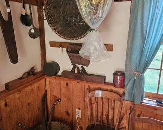 Wood Chair, Horse Hames, Woodworker Plane