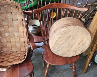 Wood Dining Room Chairs, Round Wood Box