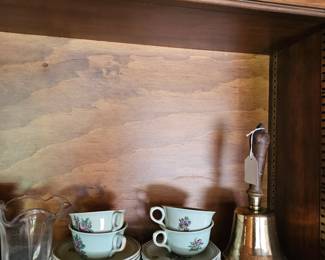 Tea cups and Saucers, Hand Held Bell