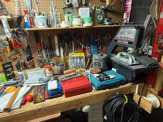 Too many tools to list. More photos from the barn to come. 