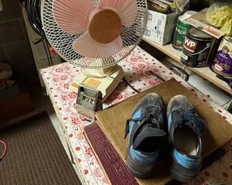 Rare pink K-mart oscillating fan. Works. 