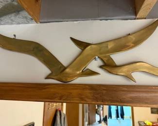 Lots of brass figurines and decor. 