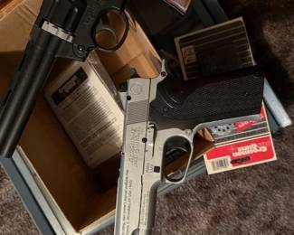 CO2 pistols. 