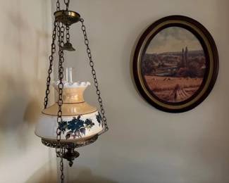 Hanging lamps. 