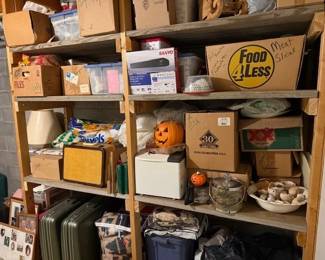 Halloween. Christmas. Luggage. 