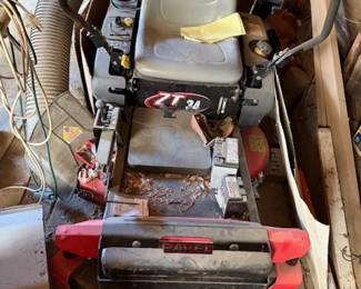 Zero Turn mower. 2017 19HP Briggs and Straton. New battery starts right up. Gravely mower will not be half price. 