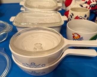 Corning ware. 