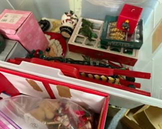 More Christmas decorations. 