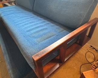 Mid Century Rubee Sofa Lounge John Stuart Rosewood Sofa Daybed Danish MCM
