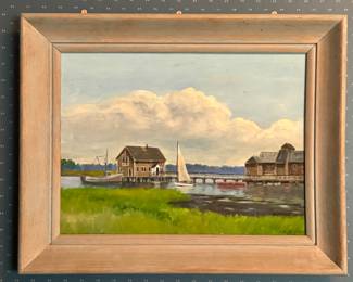Original Oil Painting by Charles G. Staples