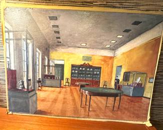 Original Interior Design Proposal by Charles G. Staples