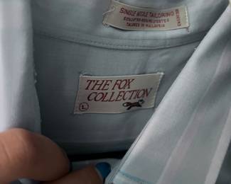 The fox collection menswear