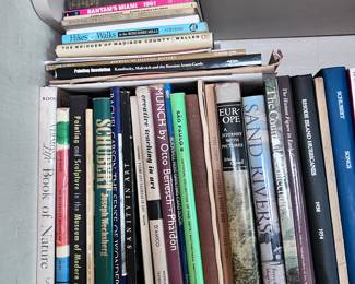 The book of nature, painting and sculpture, munch by Otto, Europe a journey with pictures,
